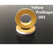 Yellow Profitape .003" 12/ .08MM x 18MT= 1/2" Wide